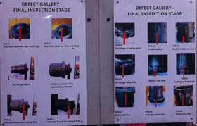 Defect Gallery For Final Inspection 